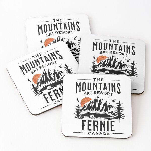 Item preview, Ski Resort Fernie / Ski Resort Breckenrdge designed and sold by TheEndDesign.