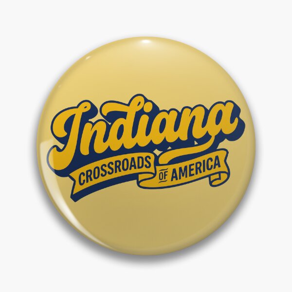 Item preview, Retro Indiana Crossroads of America Hometown Pride designed and sold by Cozy-Old-Pub.