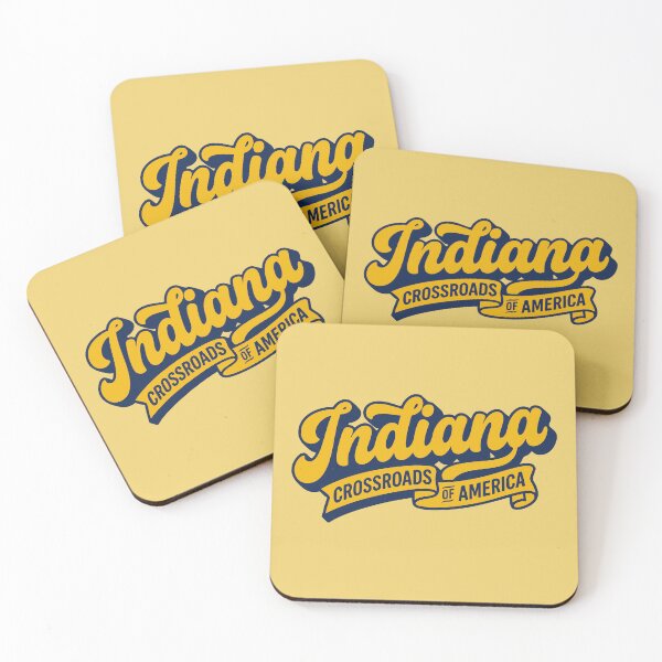 Item preview, Retro Indiana Crossroads of America Hometown Pride designed and sold by Cozy-Old-Pub.
