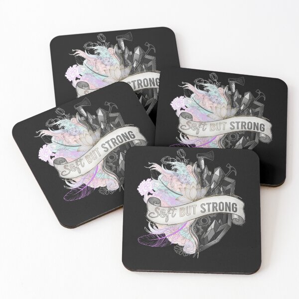 Item preview, Soft But Strong Heart – Inspirational Art designed and sold by Chameleon by Ewa .