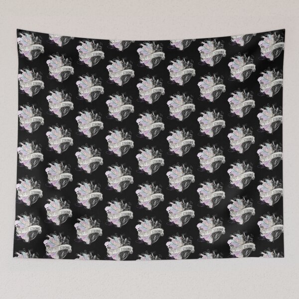 Item preview, Soft But Strong Heart – Inspirational Art designed and sold by Chameleon by Ewa .