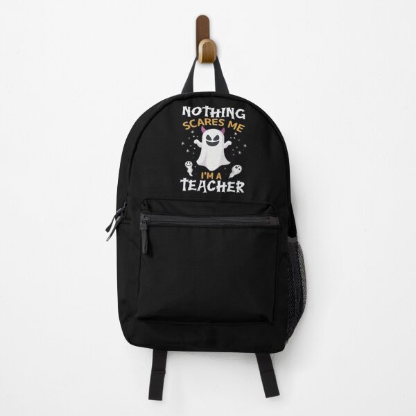 Item preview, Funny Halloween Teacher Ghost – Nothing Scares Me designed and sold by MOFAPPAREL.