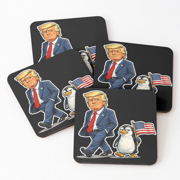 Item preview, Funny Trump Penguin Meme designed and sold by UnicornDreamers.
