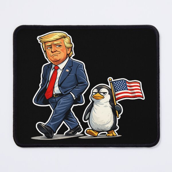 Item preview, Funny Trump Penguin Meme designed and sold by UnicornDreamers.