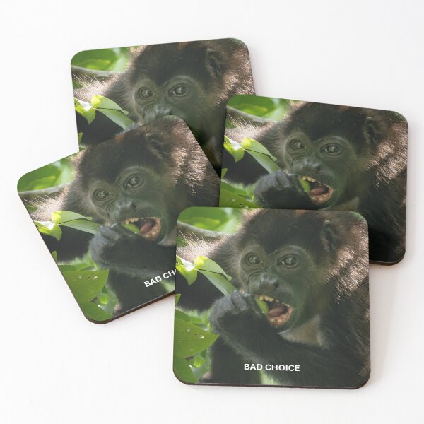 Item preview, Bad Choice Monkey Meme Funny Regret Reaction Howler designed and sold by WildFrameNature.