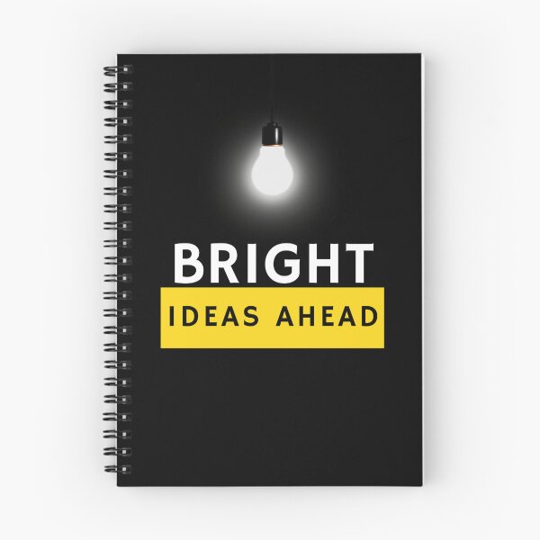 Item preview, Bright Ideas Ahead – Minimalist Light Bulb Motivation | Creative Mindset Design designed and sold by StylZthetic.
