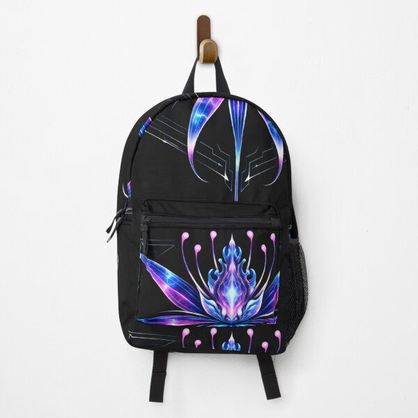 Item preview, Neon spider lily as a futuristic tech emblem designed and sold by slinsish.