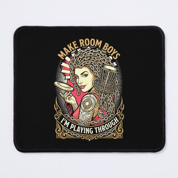 Item preview, Funny Disc Golf Medusa Girl Woman Player Playing Through designed and sold by GrandeDuc.