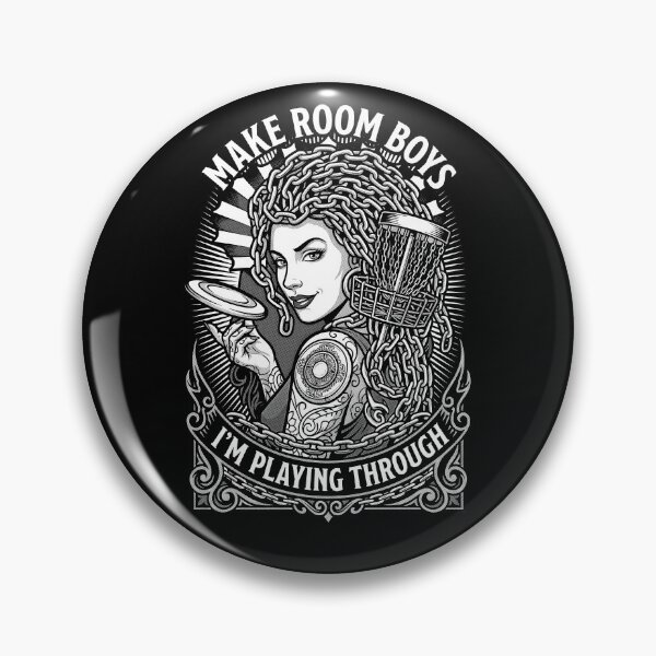 Item preview, Funny Disc Golf Medusa Girl Woman Player Playing Through designed and sold by GrandeDuc.