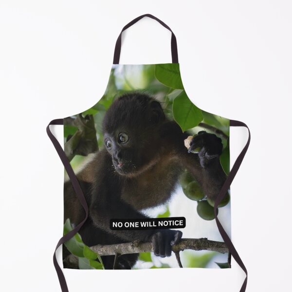 Item preview, No One Will Notice Monkey Meme Funny Sneaky Reaction designed and sold by WildFrameNature.