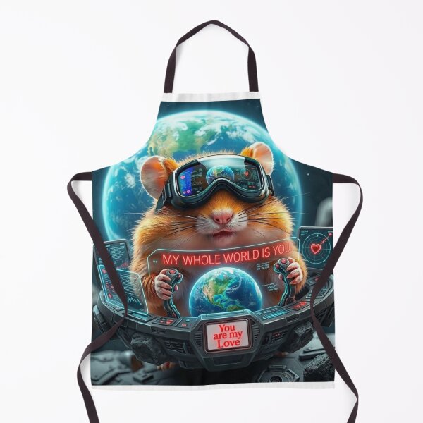 Item preview, Whole World Space Hamster Pilot designed and sold by NoriudaR.