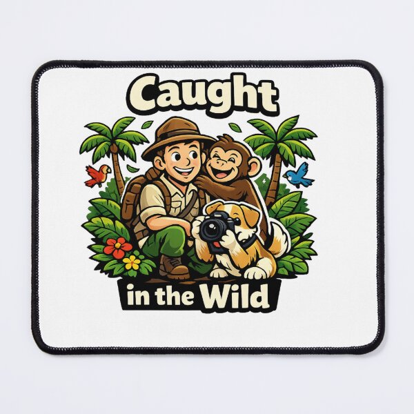 Item preview, Dog Photography with Owner & Monkey – Jungle Fun designed and sold by JVDesignsShop.