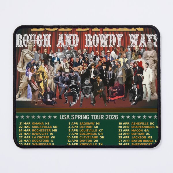 Item preview, rowdy rough ways tour dates 2026 bisalagi designed and sold by connellro.