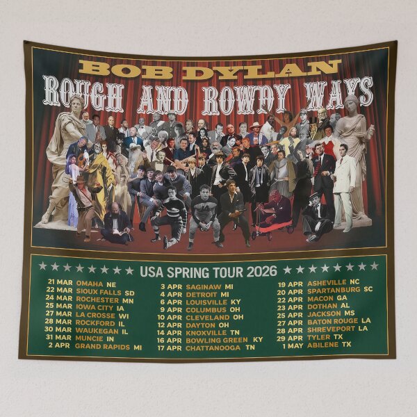 Item preview, rowdy rough ways tour dates 2026 bisalagi designed and sold by connellro.