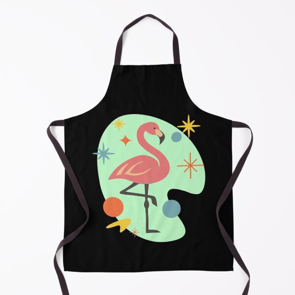 Item preview, Atomic Flamingo – Mid Century Modern Retro Design designed and sold by ksrogersdesigns.
