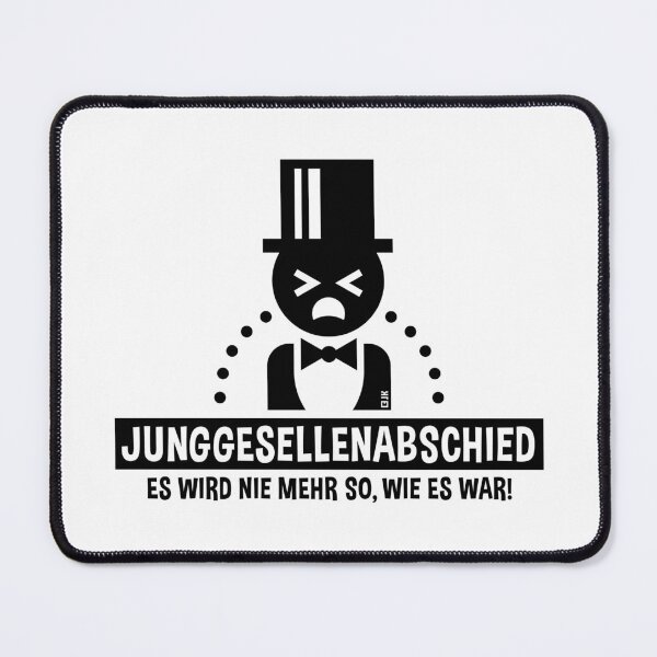 Item preview, Bachelor Party – It Will Never Be the Same Again! (Bachelor Party / Black) designed and sold by Roderix.