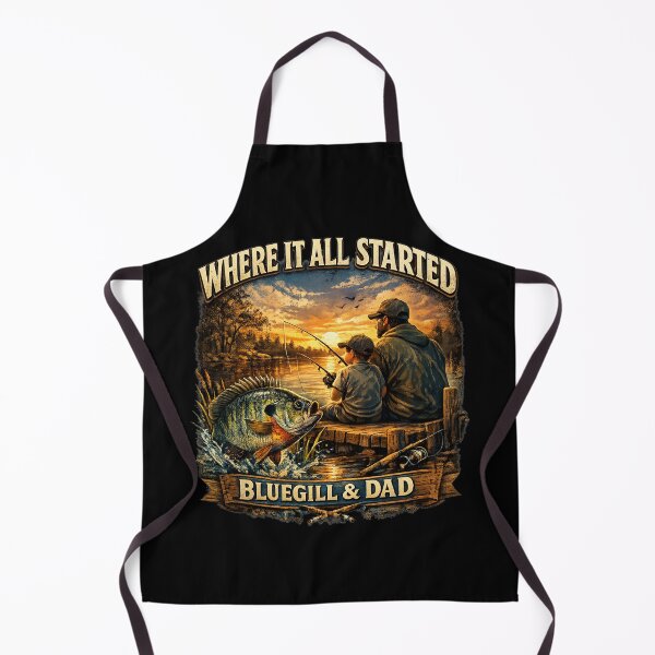 Item preview, Where It All Started Bluegill & Dad Shirt – Father Son Fishing Gift, Lake Fishing Tee, Dad Memories Shirt, Bluegill Fishing Lover Gift designed and sold by WildWonderfulWear.
