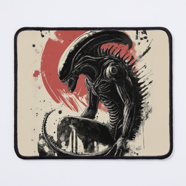 Item preview, Xenomorph Manga Poster Design designed and sold by blackdogshop.