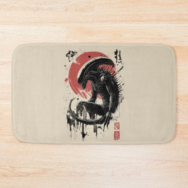 Item preview, Xenomorph Manga Poster Design designed and sold by blackdogshop.