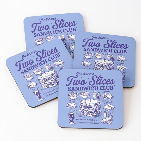 Item preview, Sandwich Lovers Club Funny Between Two Slices  designed and sold by HowToCanadian.