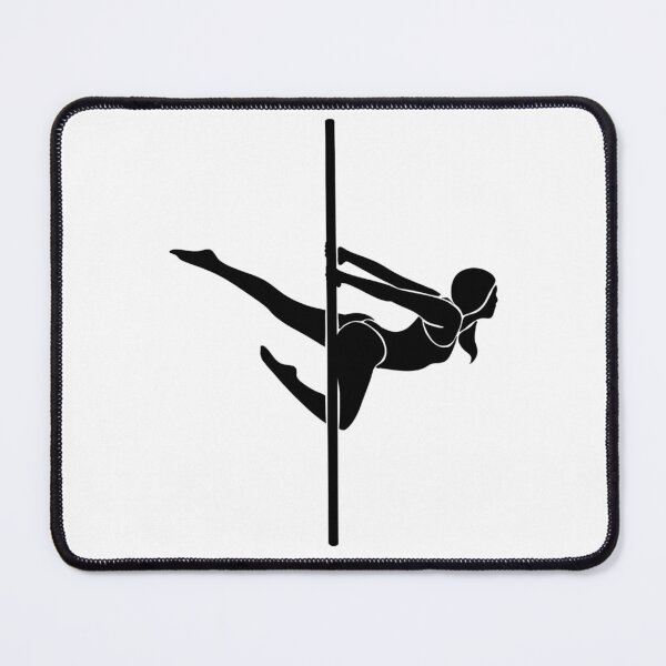 Item preview, Minimalist Pole Dance Silhouette - Feminine Strength & Elegance designed and sold by luvrest.