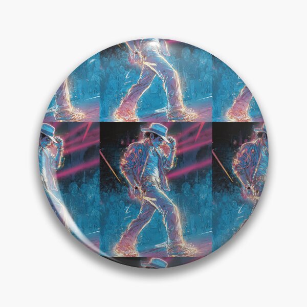 Item preview, Michael Jackson Comic HQ Neon Pop Dance King Icon Legendary Stage Performance Art designed and sold by SHOCAMPOS DESIGNS .