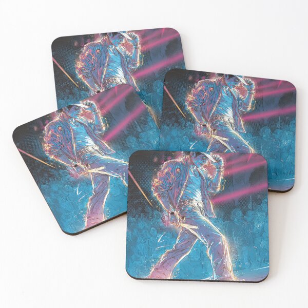 Item preview, Michael Jackson Comic HQ Neon Pop Dance King Icon Legendary Stage Performance Art designed and sold by SHOCAMPOS DESIGNS .
