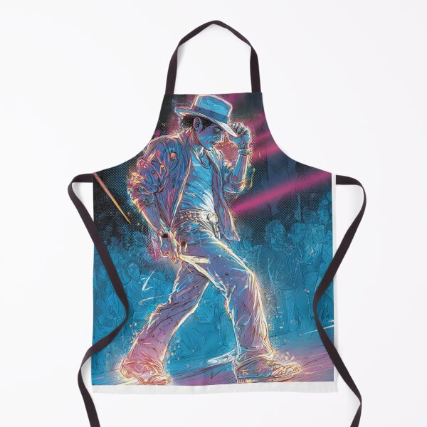 Item preview, Michael Jackson Comic HQ Neon Pop Dance King Icon Legendary Stage Performance Art designed and sold by SHOCAMPOS DESIGNS .