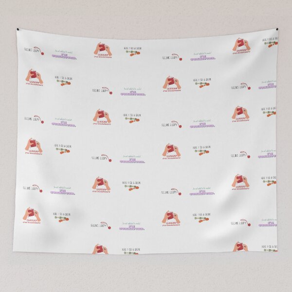 Item preview, Crochet Sticker Set designed and sold by The Artful Pearl.