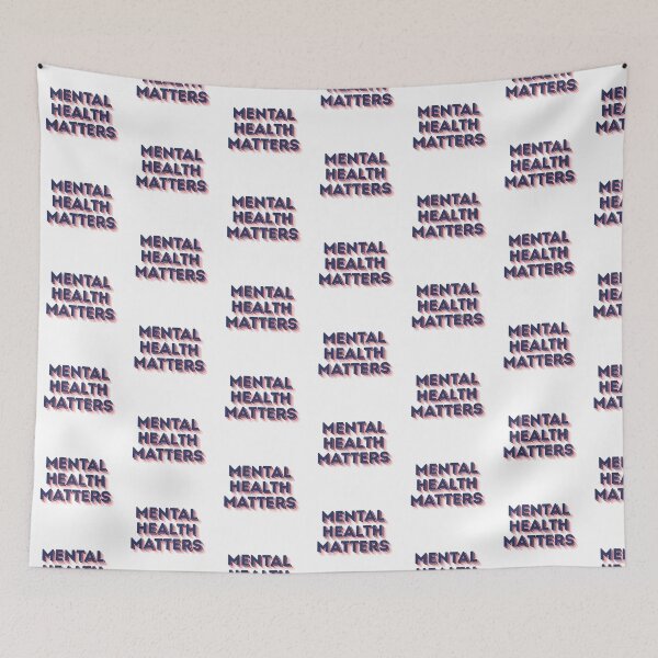 Item preview, Mental Health Matters Bold Text designed and sold by The Artful Pearl.