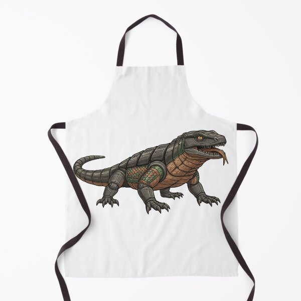 Item preview, Cool Armored Steampunk Gila Monster Vector Art - silhouette designed and sold by furrydrool.