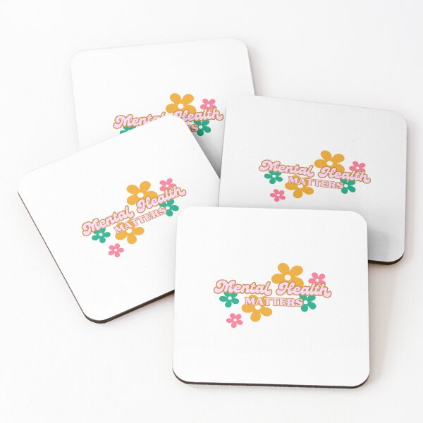 Item preview, Mental Health Matters Retro Floral designed and sold by The Artful Pearl.