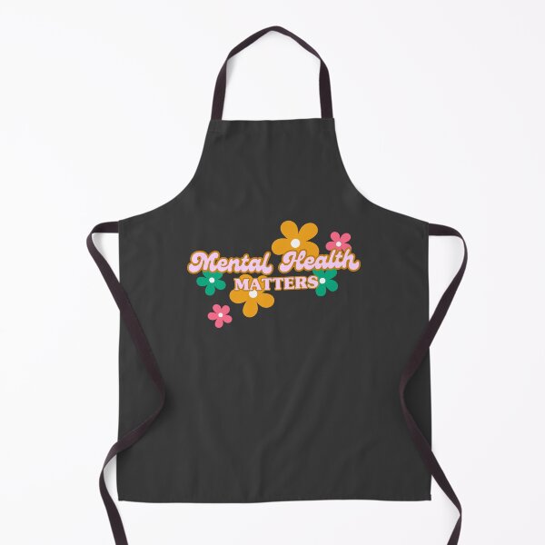 Item preview, Mental Health Matters Retro Floral designed and sold by The Artful Pearl.