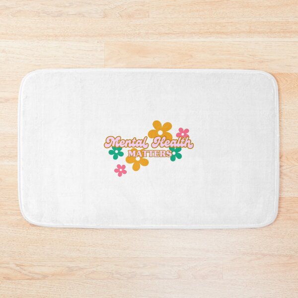Item preview, Mental Health Matters Retro Floral designed and sold by The Artful Pearl.