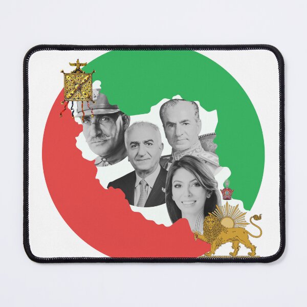 Item preview, Iran Map Lion and Sun Flag designed and sold by Youtab Art.
