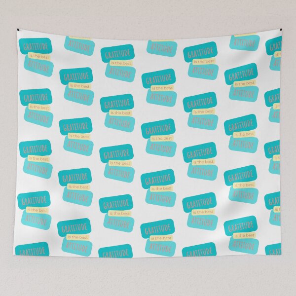 Item preview, Gratitude is the Best Attitude designed and sold by The Artful Pearl.
