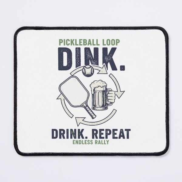 Item preview, Pickleball Funny Player Dink Drink Repeat Play designed and sold by LuminOrb.