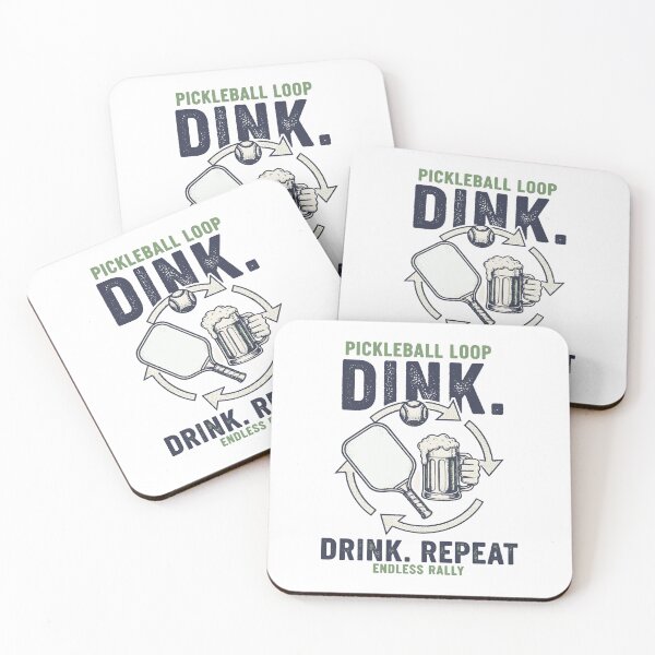 Item preview, Pickleball Funny Player Dink Drink Repeat Play designed and sold by LuminOrb.