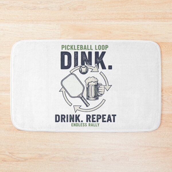 Item preview, Pickleball Funny Player Dink Drink Repeat Play designed and sold by LuminOrb.
