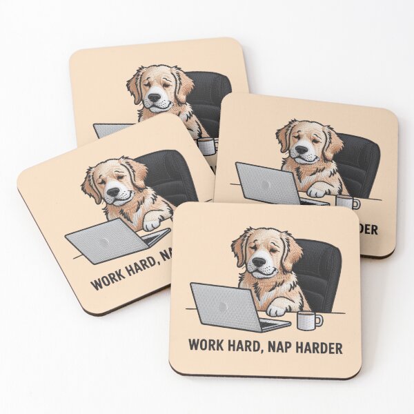 Item preview, Work hard, nap harder designed and sold by 123ks.