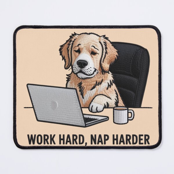 Item preview, Work hard, nap harder designed and sold by 123ks.