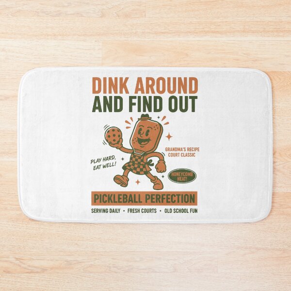 Item preview, Pickleball Dink Around And Find Out Funny Player designed and sold by LuminOrb.