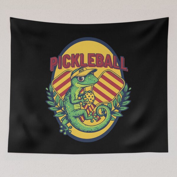 Item preview, Pickleball Funny Player Ace Pickle Ball Paddles designed and sold by LuminOrb.