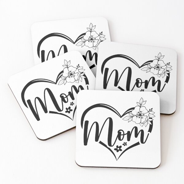 Item preview, Mom heart and flower designed and sold by Norasgiftshop.