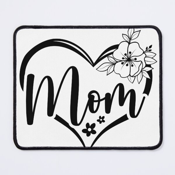 Item preview, Mom heart and flower designed and sold by Norasgiftshop.