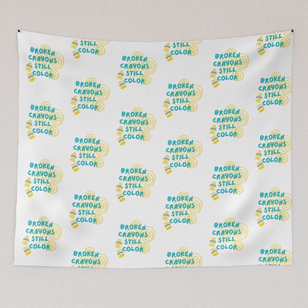 Item preview, Broken Crayons Still Color designed and sold by The Artful Pearl.