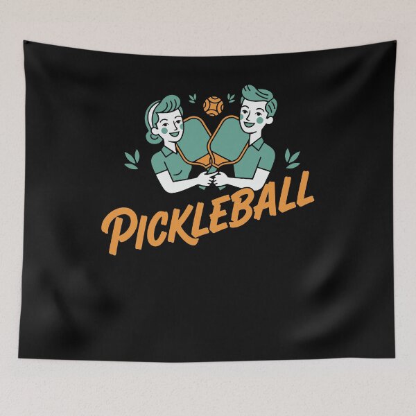 Item preview, Pickleball Funny Player Pickle Ball Court Paddles designed and sold by LuminOrb.