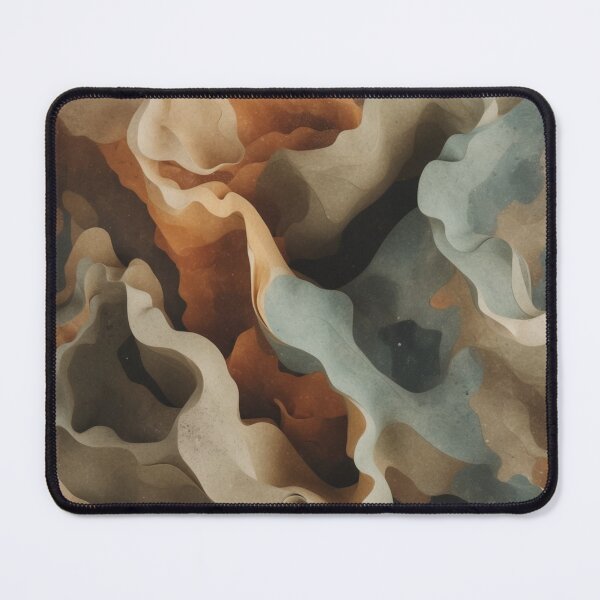 Item preview, Vintage Organic Wave Abstract Retro Fashion Prin designed and sold by NK-Studios .