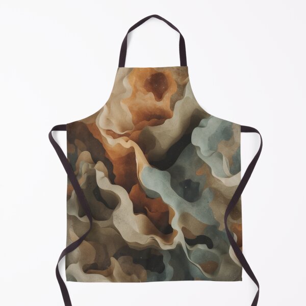 Item preview, Vintage Organic Wave Abstract Retro Fashion Prin designed and sold by NK-Studios .