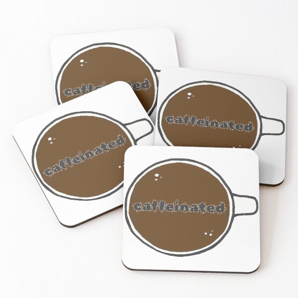 Item preview, Caffeinated designed and sold by The Artful Pearl.
